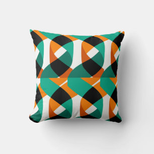 Retro behang: ontwerp kussen