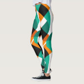 Retro behang: ontwerp leggings (Links)