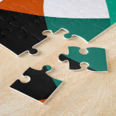 Retro behang:  ontwerp legpuzzel (Zijkant)