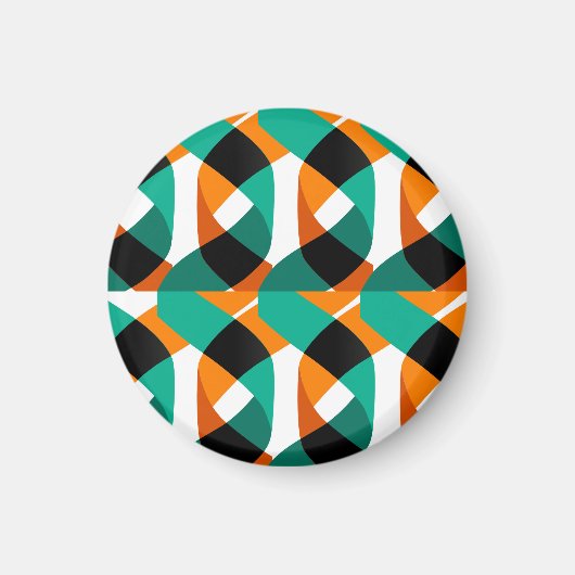 Retro behang: ontwerp magneet (Voorkant)