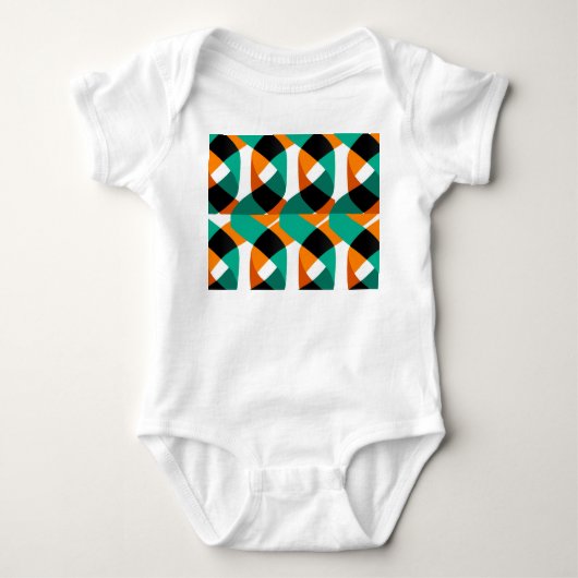 Retro behang: ontwerp romper (Voorkant)