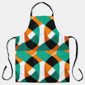 Retro behang: ontwerp schort (Voorkant)