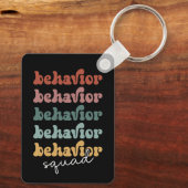 Retro Behaviour Squad Gedragstherapie Sleutelhanger (Achterkant)