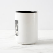 Retro Beker Tweekleurige Koffiemok (Center)