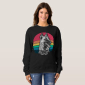 Retro Belgium Malinois Trui (Voorkant volledig)