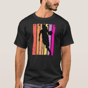 Retro Believe Girls Basketball Player Team T-shirt