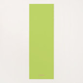 Retro Bell Flower Mandalas Green Yoga Mat (Achterkant)