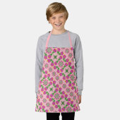 Retro Bell Flower Mandalas Pink Small Schort (Gedragen)