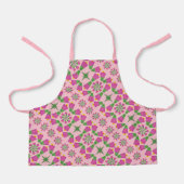 Retro Bell Flower Mandalas Pink Small Schort (Voorkant)