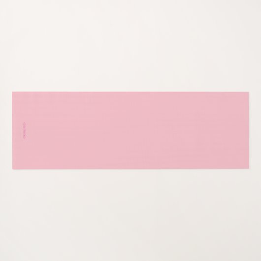 Retro Bell Flower Mandalas Pink Yoga Mat (Achterkant (horizontaal))