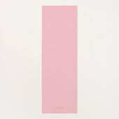 Retro Bell Flower Mandalas Pink Yoga Mat (Achterkant)