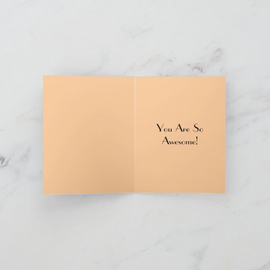 Retro bent u dame de vol ontzag van de zo kaart (Binnen)