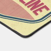 Retro Benzine Label Bureaumat (Hoek)