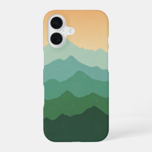 Retro Berglagen iPhone 16 Hoesje