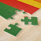 Retro berglandschap legpuzzel (Zijkant)