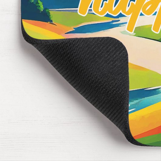 Retro berglandschap muismat (Hoek)