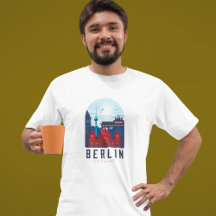 Retro Berlin Skyline Duitsland