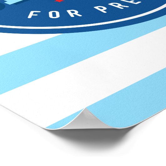 Retro Bernie Poster (Hoek)