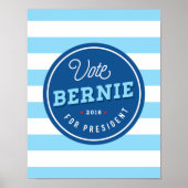 Retro Bernie Poster (Voorkant)