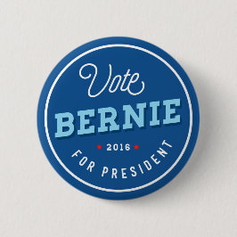 Retro Bernie Ronde Button 5,7 Cm
