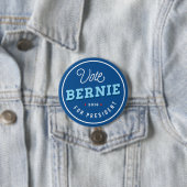 Retro Bernie Ronde Button 7,6 Cm (In situ)