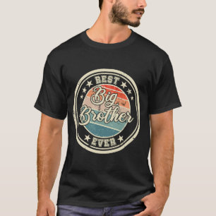 Retro Best Big Brother Ever Big Brother T-shirt