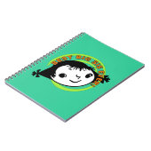 Retro Best Big Sis Ever Notitieboek (Linkerzijde)