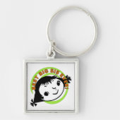 Retro Best Big Sis Ever Sleutelhanger (Voorkant)