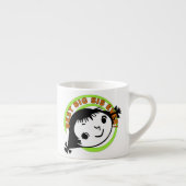 Retro Best Big Sister Ever Espresso Kop (Rechts)