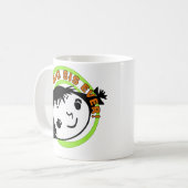 Retro Best Big Sister Ever Koffiemok (Voorkant links)