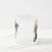 Retro Best Big Sister Ever Matglas Koffiemok (Center)