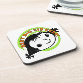 Retro Best Big Sister Ever Onderzetter (Linkerzijde)