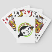 Retro Best Big Sister Ever Pokerkaarten (Achterkant)