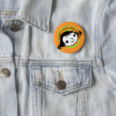 Retro Best Big Sister Ever Ronde Button 5,7 Cm (In situ)