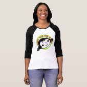 Retro Best Big Sister Ever T-shirt (Voorkant volledig)