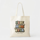 Retro Best mam Ever Photo Tote Bag (Voorkant)