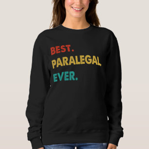 Retro Best Paralegal Ever Trui