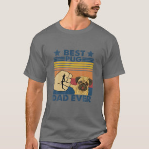 Retro  Best Pug Pap Ever Lover Dog T-shirt