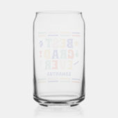 Retro Beste Afgestudeerde Ooit Afstuderen Blikvorm Glas (Achterkant)