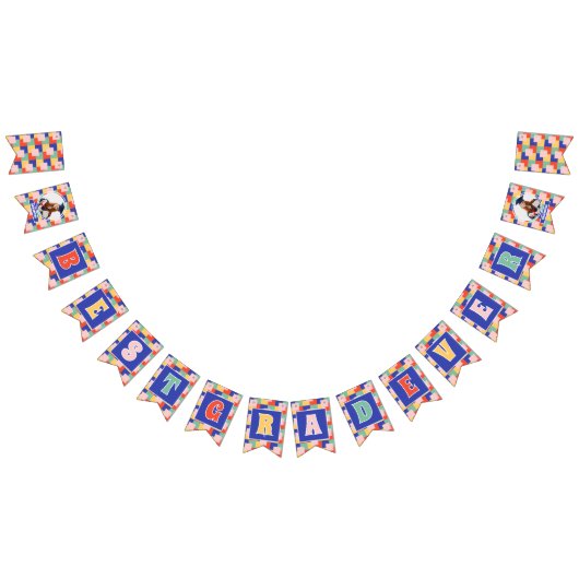 Retro Beste Afstudeerder Ooit Foto Afstudeerfeest Vlaggetjes (Alle)