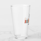 Retro beste buurman ooit Schattige Glas (Rechts)