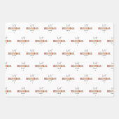 Retro beste buurman ooit Schattige Inpakpapier Vel (Voorkant 3)