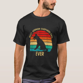 Retro beste Duitse vader ooit cool vader s d T-shirt