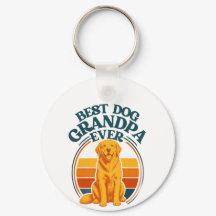 Retro Beste Honden-Opa Ooit Golden Retriever