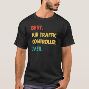 Retro Beste luchtverkeersleider ooit T-shirt