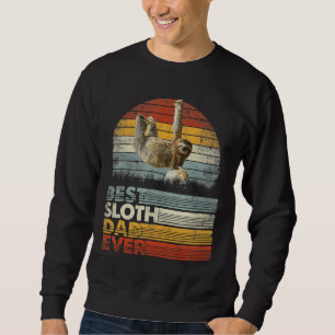 Retro beste luiaard papa ooit dieren 13957 trui