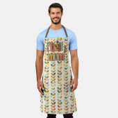  Retro Beste Mam Schort (Gedragen)