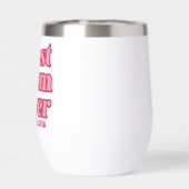 Retro Beste Mama Ooit Roze Groovy Moederdag Gift (Achterkant)