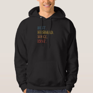 Retro beste man sinds 1997 25e bruiloft animer hoodie