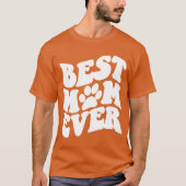 Retro Beste moeder ooit Shirt voor kerst en verjaa (Voorkant)